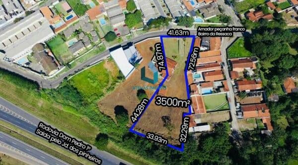 Lote/Terreno em Atibaia - Ressaca