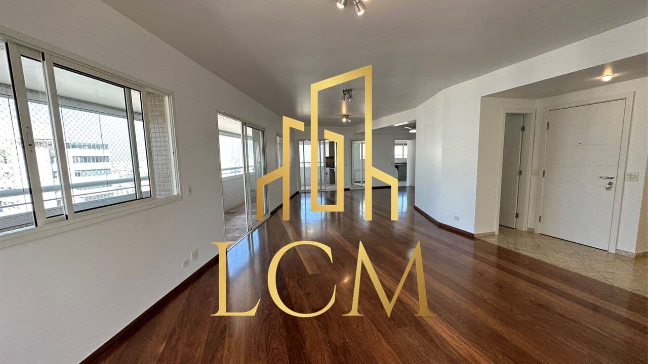 Apartamento de 303m² no Ibirapuera: 4 Suítes, 4 vagas, Vista Incrível, e Condomínio exclusivo