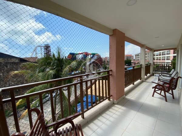 Apartamento com 4 quartos à venda de frente para Beach Park