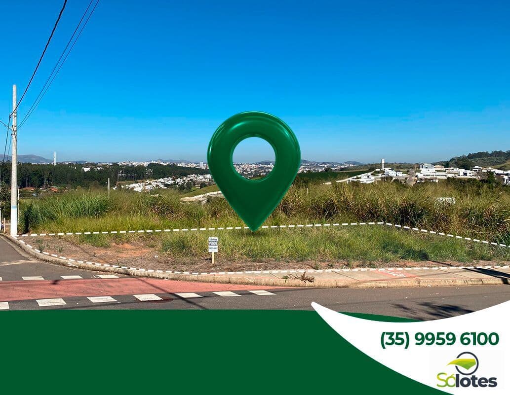 Lote de esquina com vista para a cidade