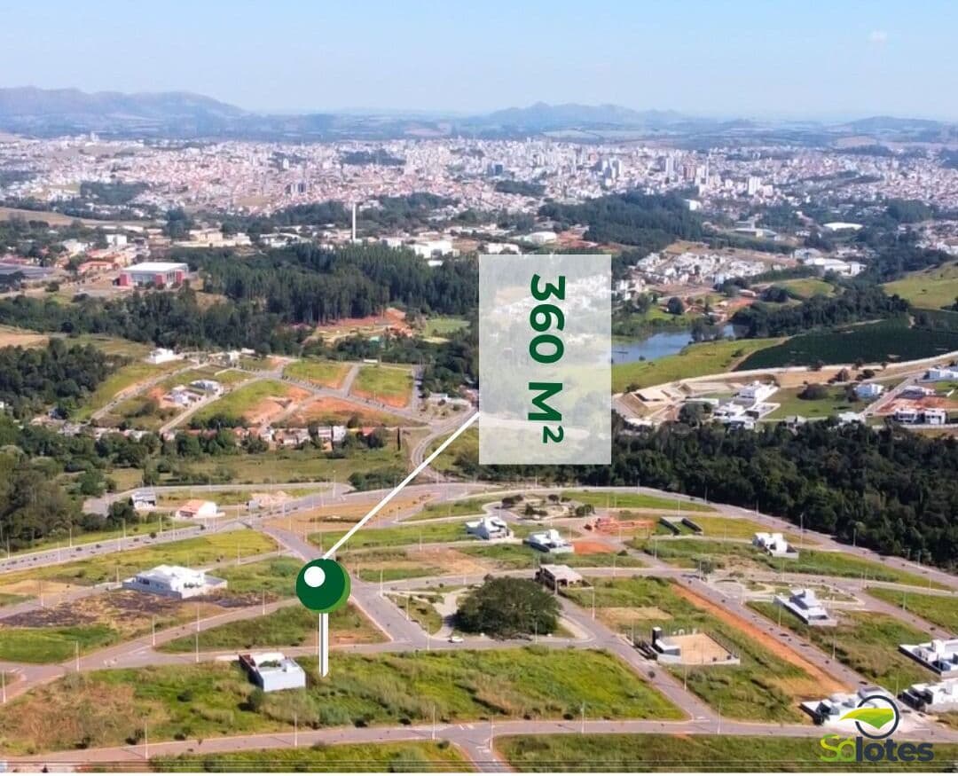 Lote na Parte mais Alta do Bairro - Vista para a Cidade