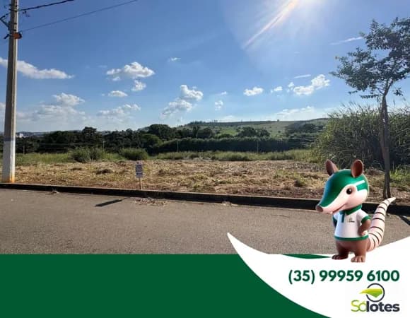 Lote com 360,47 m² - Bairro Valorizado - Na Rodovia sentido a Ijaci