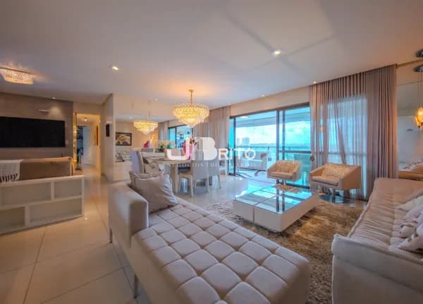 Espetacular 4 Suítes no Le Parc Resort – 196m² – Porteira Fechada – Design Todeschini