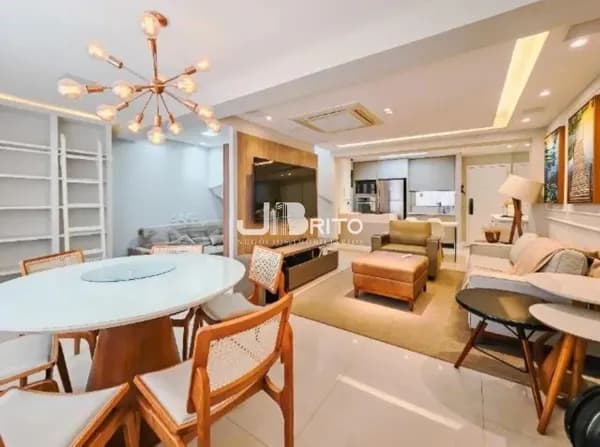 Duplex de Luxo em Alphaville 1 – Ed. Cosmopolitan – 96m² – Nascente – 2 Vagas