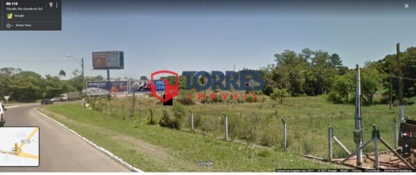 Terreno as Margens da RS 118 Em Frente ao Novo Viaduto