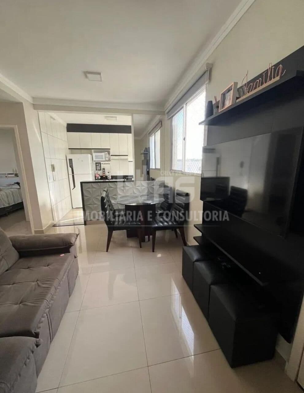 Apartamento no CasaBlanca Mobiliado com 2 Quartos e 1 Banheiro.