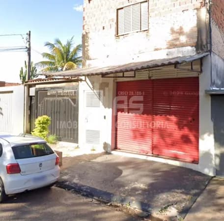 Salão comercial e Residência