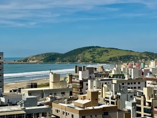 Suítes com vista para o mar.