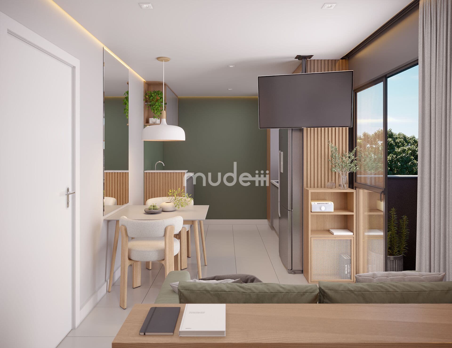 Apartamento Studio em Bom Jesus, São José dos Pinhais/PR