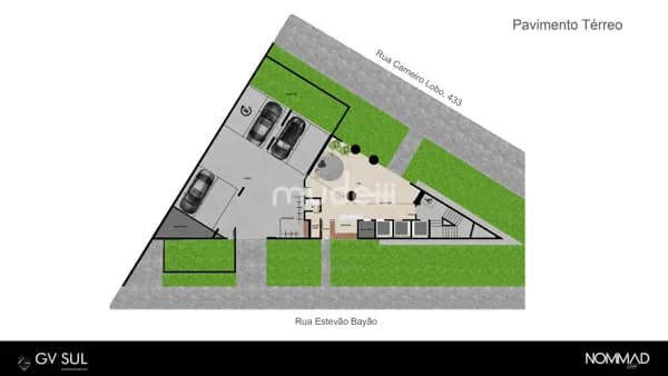 Apartamento Studio no Batel