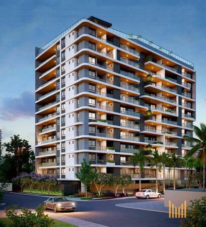 Apartamento com dois quartos em Tambaú