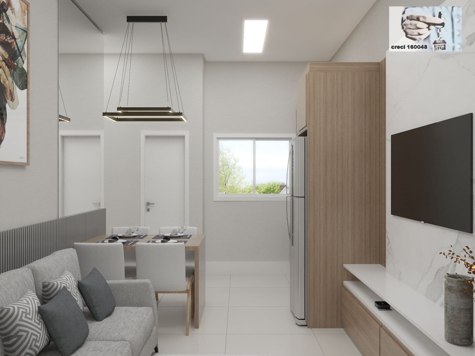 Studio 1 e 2 dorms - prontos para morar