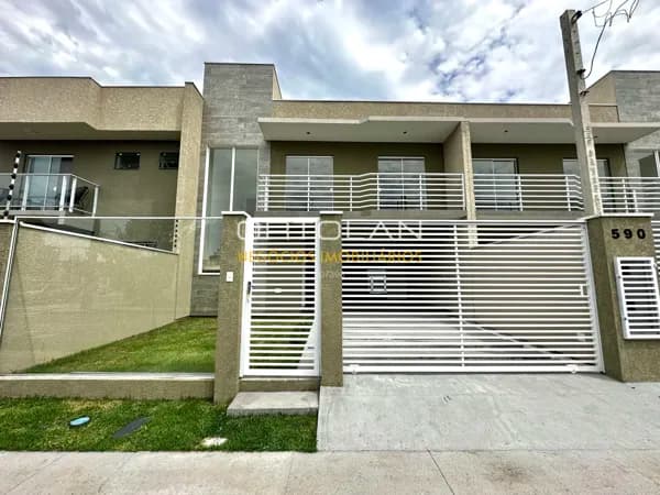 Sobrado NOVO 148m² - 03 dormitórios – Cidade Jardim - São José dos Pinhais