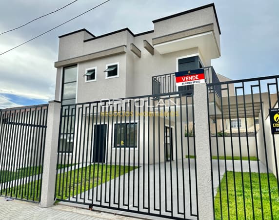 Sobrado 116m² - 03 Dormitórios - Jardim Cruzeiro - São José dos Pinhais-PR