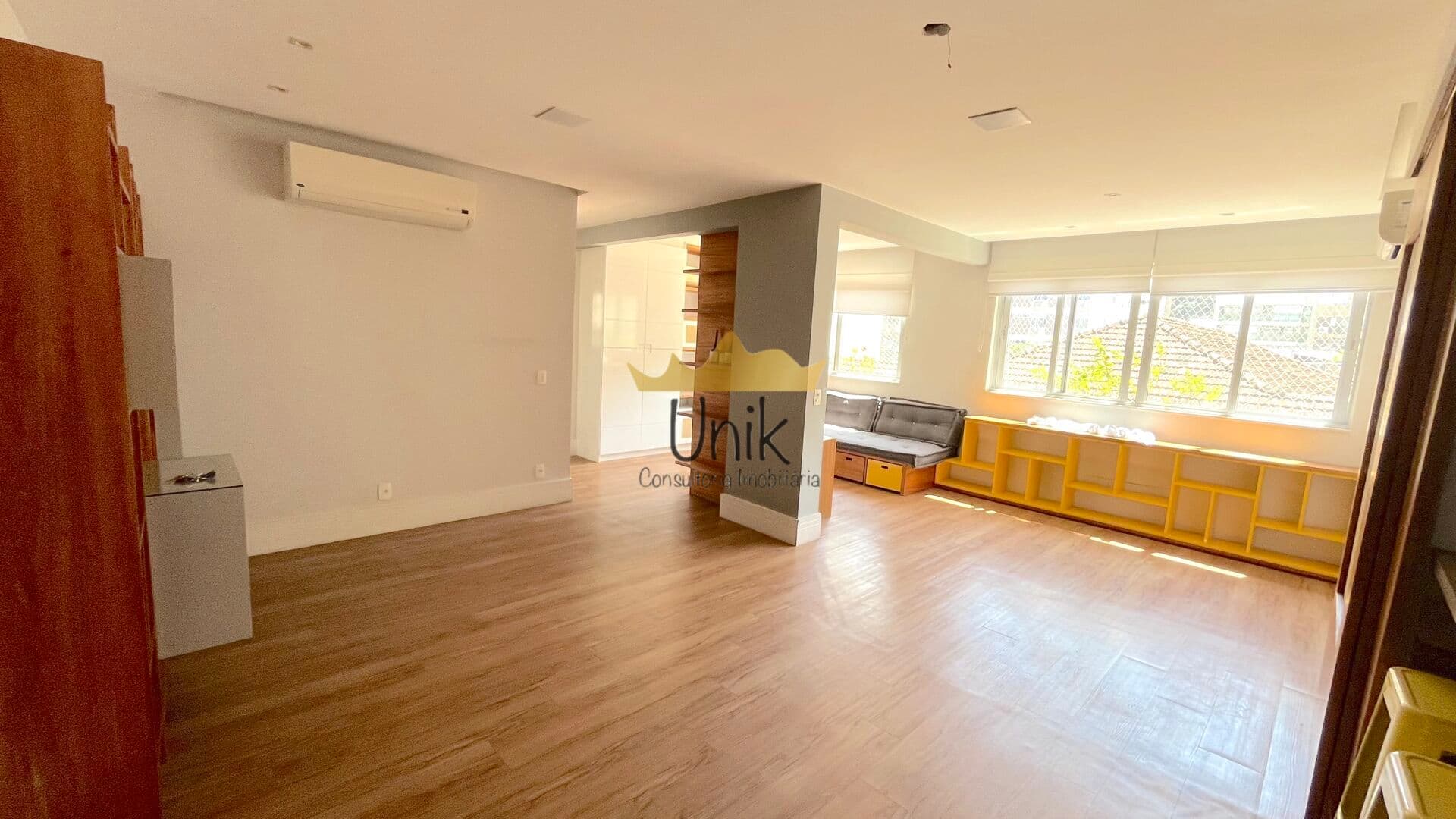 Apartamento na Lagoa para locação em condomínio com portaria 24h e play.