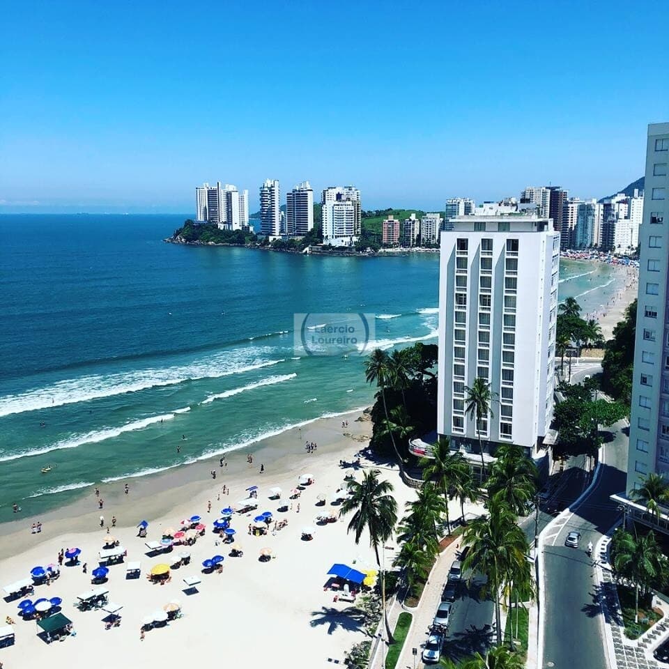 Apartamento Frente ao mar na Pitangueiras