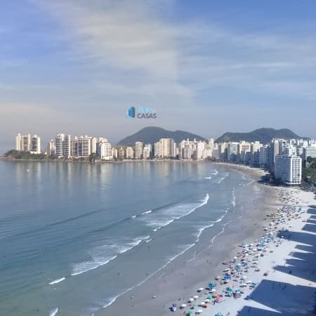 Vista total da Praia de Pitangueiras