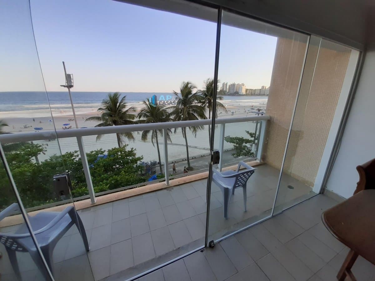 Apartamento frente total para o mar no Guarujá