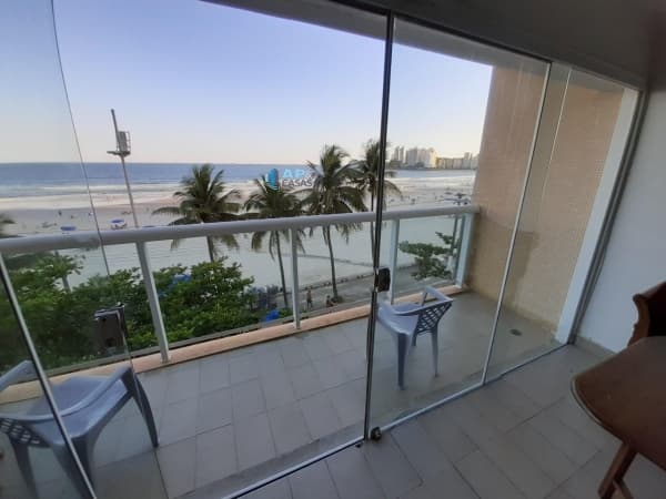 Apartamento frente total para o mar no Guarujá