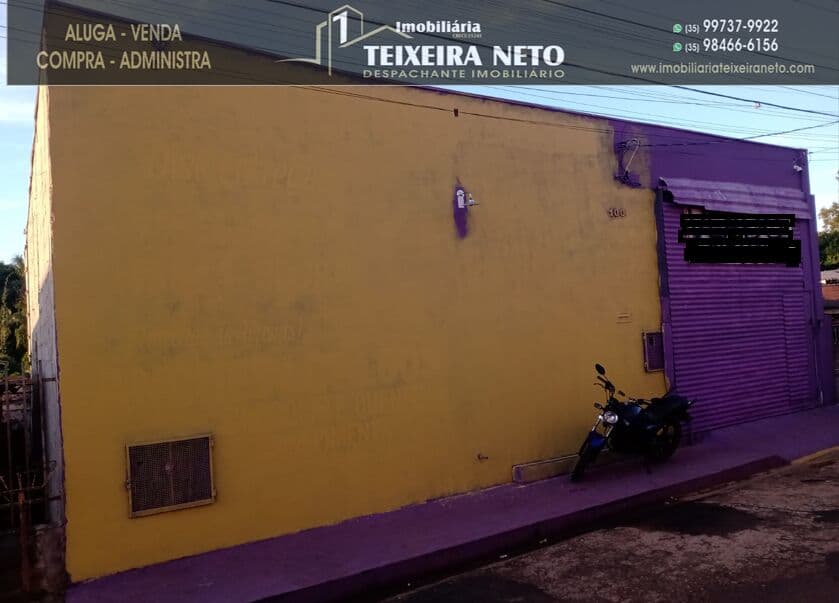 VENDE-SE GALPÃO COMERCIAL EM ALFENAS/MG!