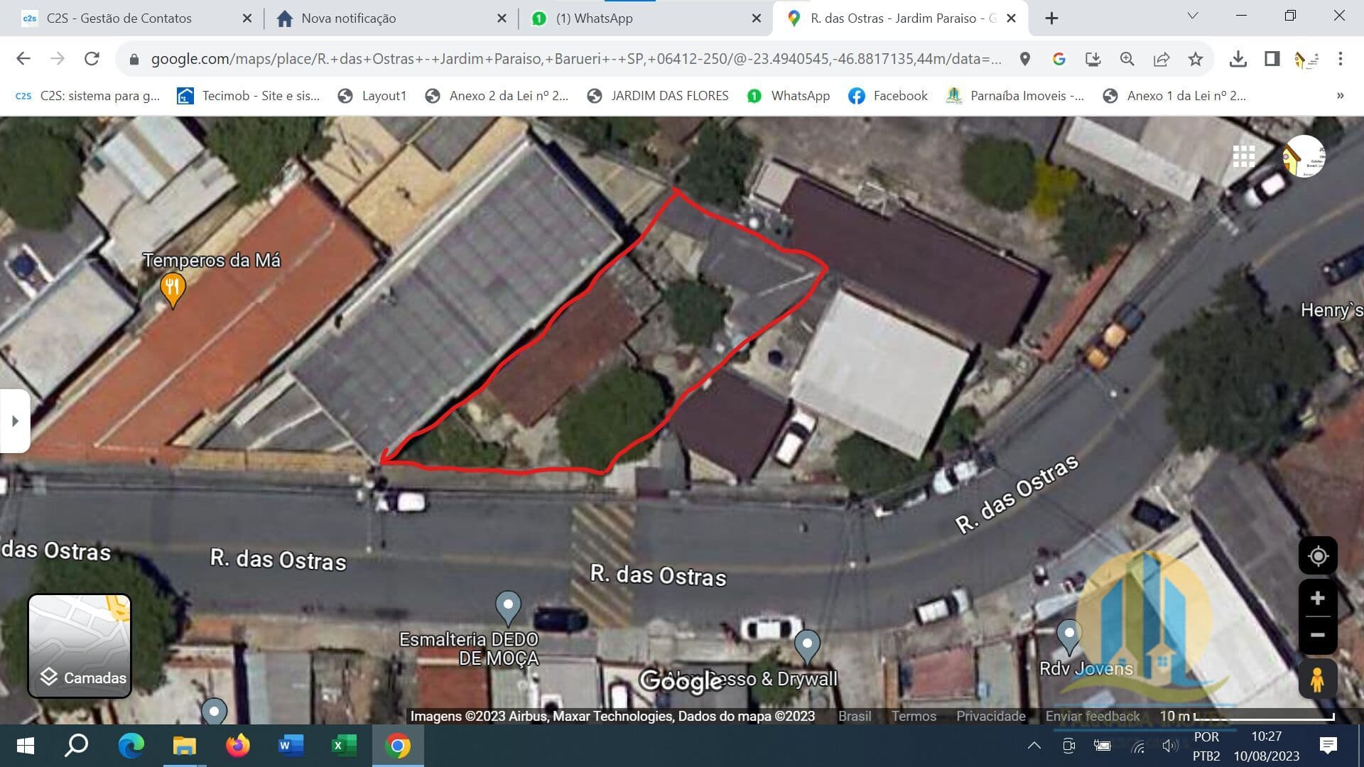 TERRENO À VENDA NO JD. PARAÍSO – BARUERI/SP