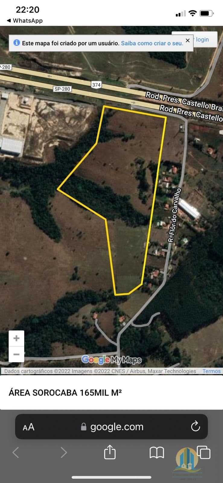 Lote/Terreno em Sorocaba - Cajuru do Sul