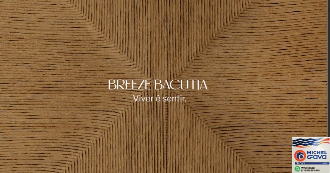 🌟Lançamento Exclusivo: Brezze Bacutia 🌟