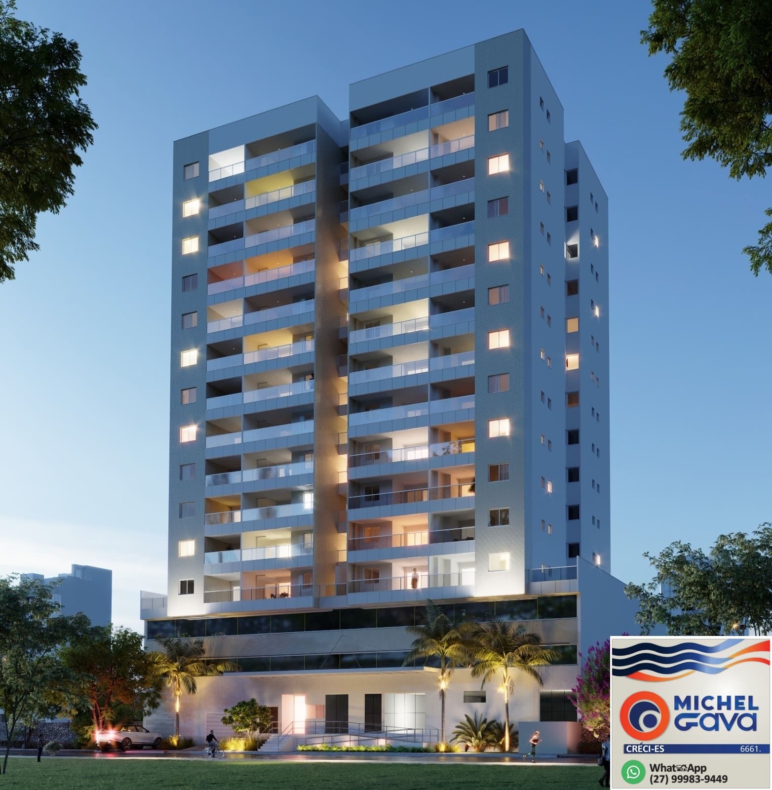 Apartamento à venda - 2 Dormitórios - Bairro Praia do Morro, Guarapari-ES
