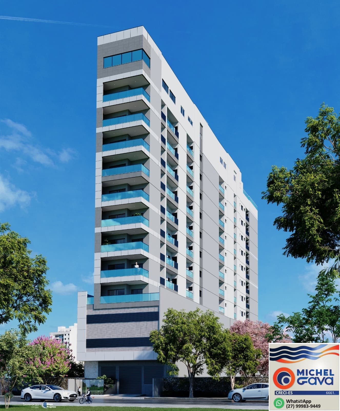 Apartamento em Praia do Morro, Guarapari/ES lançamento incrível bem próximo ao mar