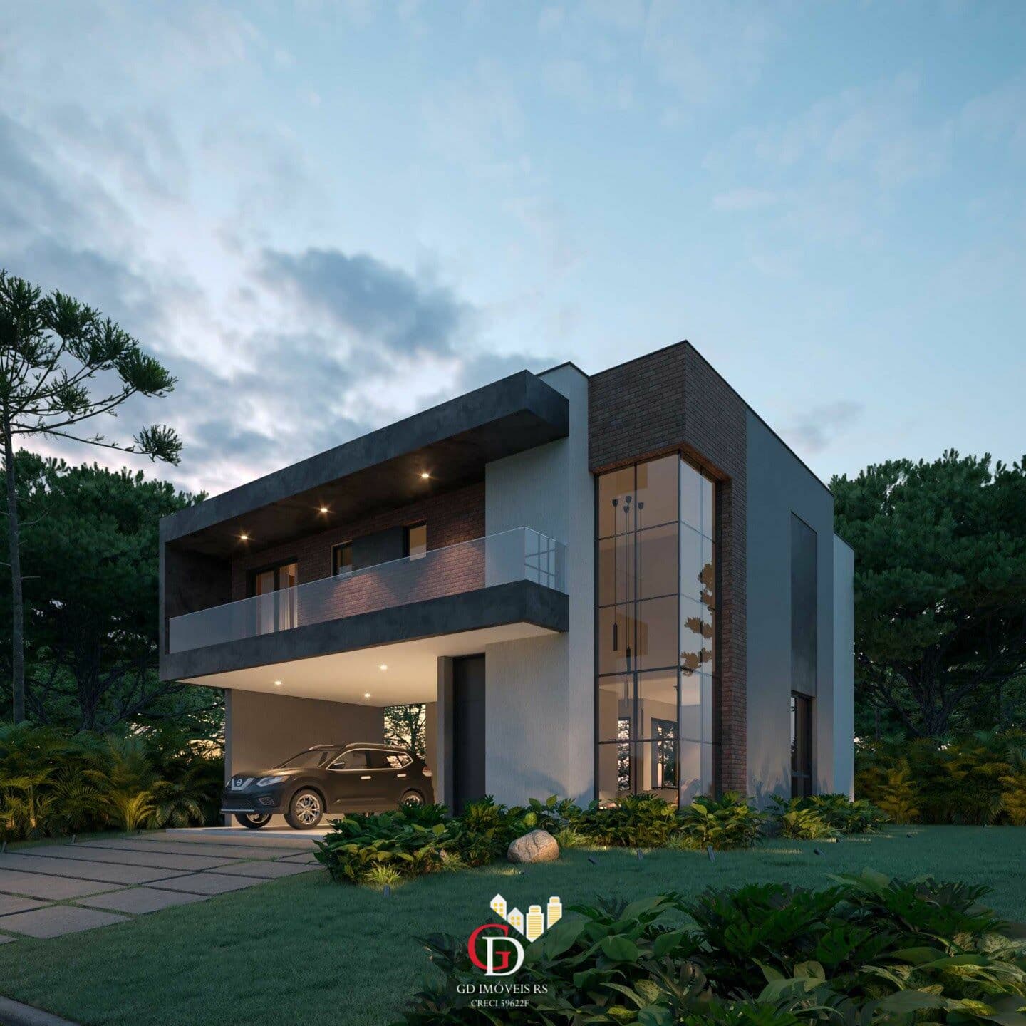 Casa com três suítes