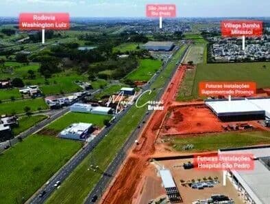 Terreno à venda no bairro Parque dos Buritis em Mirassol-SP.