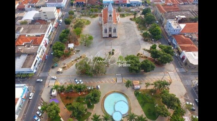 Terreno à Venda Centro, plano, 257m2, ótima localização, Mirassol