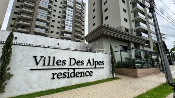 Apartamento à venda com 2 quartos, sendo 1 suíte, Sala e Cozinha integrada, Sacada Gourmet com churrasqueira, no Condomínio Villes Des Alpes São José do Rio Preto/SP.