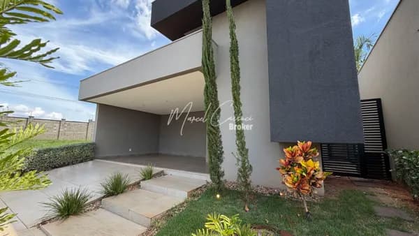 Casa à venda no Condomínio Setlife I, 3 quartos suítes, escritório, piscina, área gourmet, na cidade de Mirassol/SP
