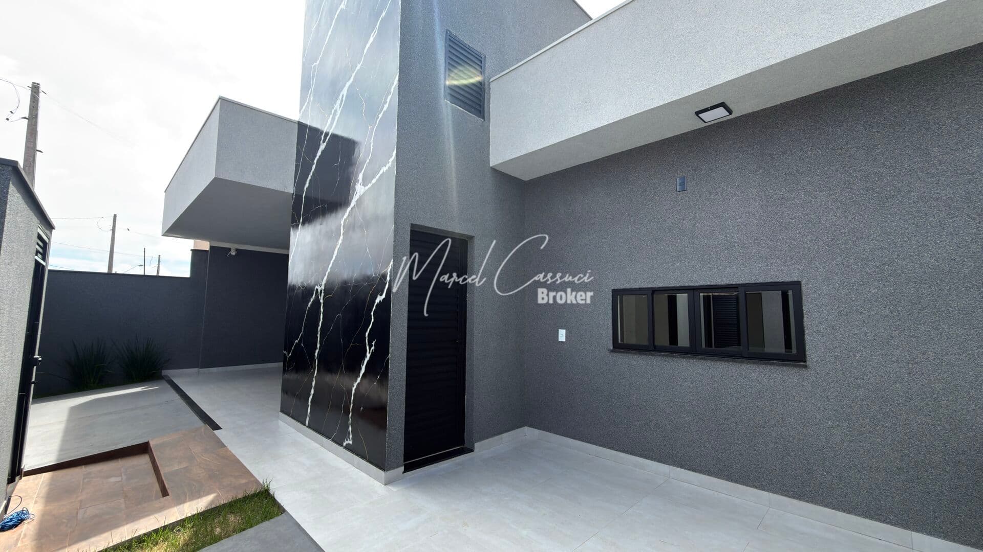 Casa a venda com 3 quartos, sendo uma suíte, área gourmet, no bairro Maisparque em Mirassol-SP