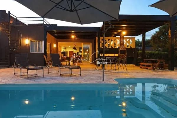 Rancho, 4 Quartos todos suítes, agua quente, piscina aquecida, Terras da Barra, Mendonça