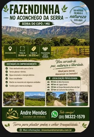 Fazendinha à Venda no Aconchego da Serra, MG