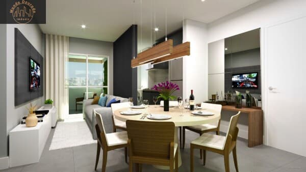Apartamento 54 m² - 2 dormitórios - Varanda Grill - 1 vaga - Amplo Lazer à venda no bairro Jardim - Santo André/SP