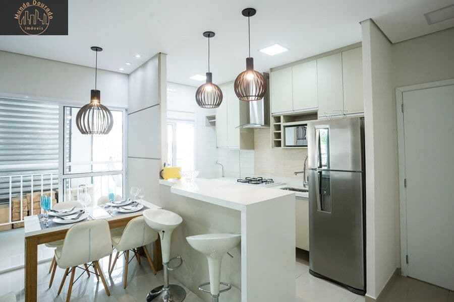 Apartamento 54 m² - 2 dormitórios (1 suíte) - Varanda Churras a Carvão - 1 Vaga à venda no B Utinga - Santo André/SP