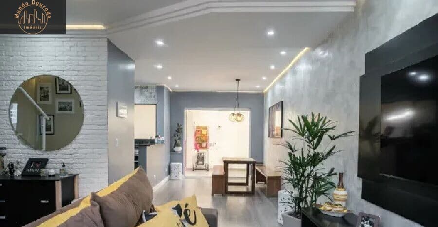 Sobrado Condomínio Fechado 118 m² - 3 dormitórios - 2 vagas à venda no bairro Vila Homero Thon - Santo André/SP