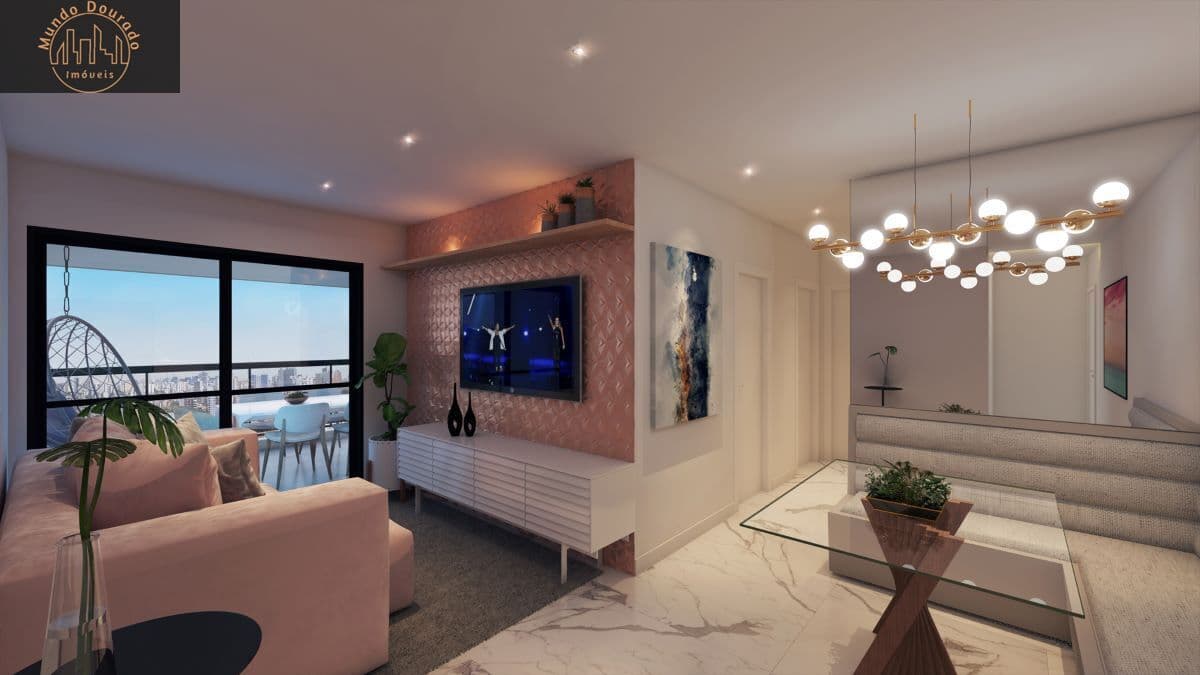 Apartamento 87 m² - 3 Dormitórios (1 Suíte) - 2 Vagas - Varanda Gourmet à venda no bairro Vila Bastos - Santo André/SP