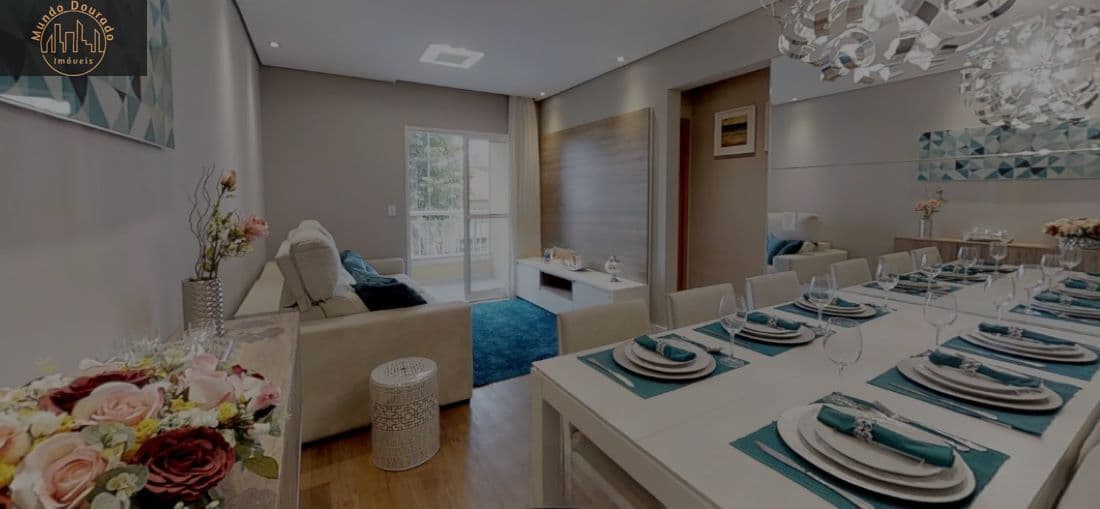 Apartamento 64 m² - 2 dormitórios (1 suíte) - 2 Vagas - Varanda Gourmet à venda no bairro Campestre - Santo André/SP