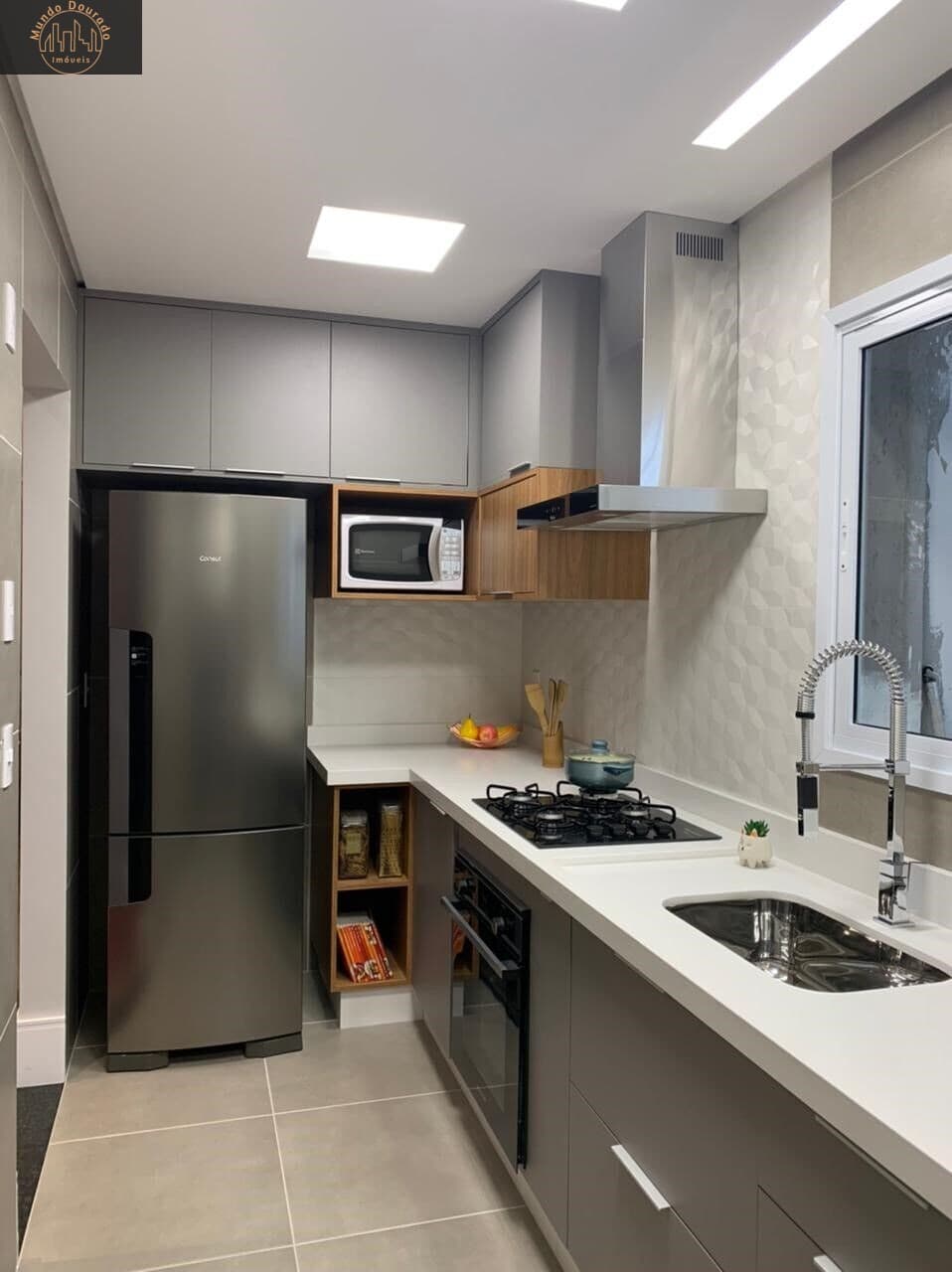 Apartamento 66 m² - 2 dormitórios (1 suíte) - Varanda Gourmet - 2 vagas à venda no bairro Campestre - Santo André/SP
