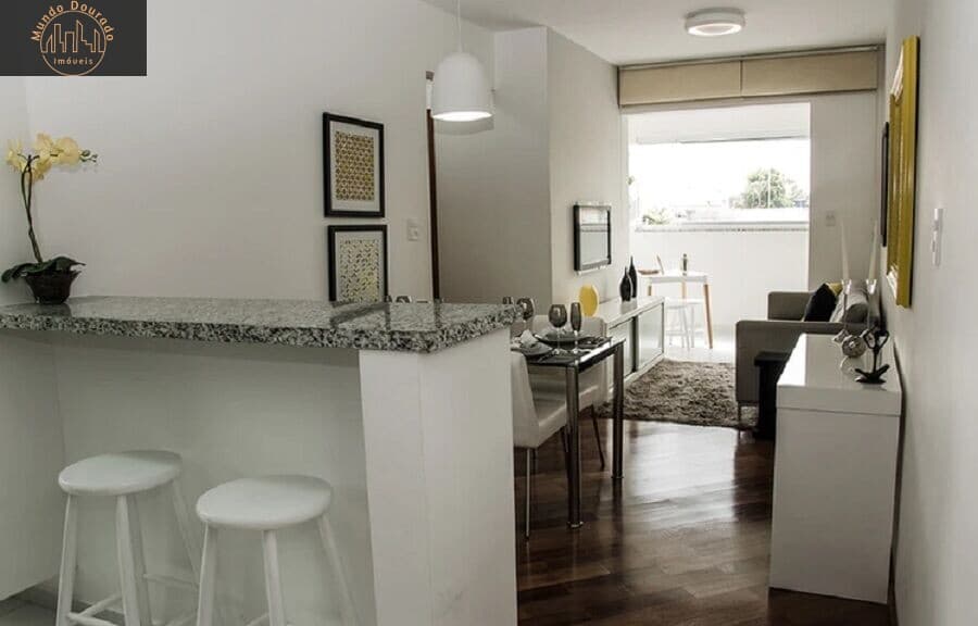 Apartamento 60 m² - 2 dormitório (1 suíte) - varanda gourmet - 1 vaga à venda no bairro Campestre - Santo André/SP