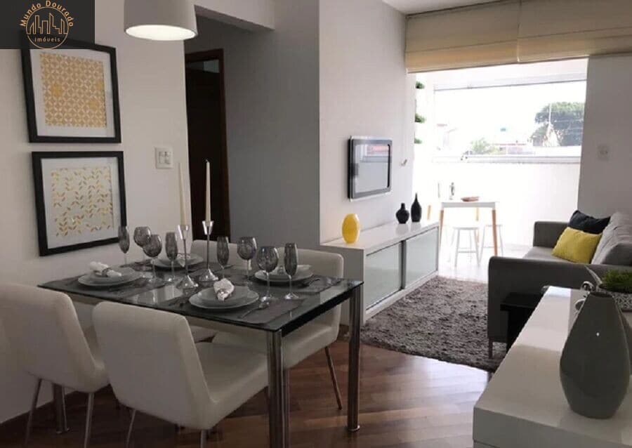 Apartamento 60 m² - 2 dormitório (1 suíte) - varanda gourmet - 1 vaga à venda no bairro Campestre - Santo André/SP