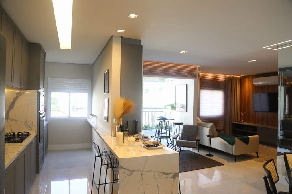 Apartamento 68 m² - 2 Dormitórios (1 Suíte) - 2 Vagas à venda no bairro Casa Branca - Santo André/SP
