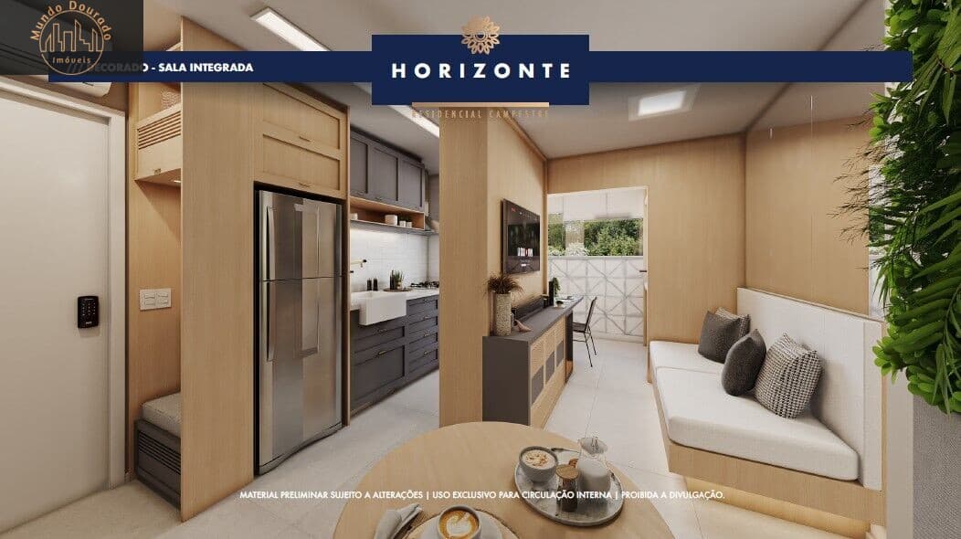 Apartamento 44 m² - 2 Dormitórios (1 suíte) - Varanda Grill - 1 Vaga à venda no Bairro Campestre - Santo André/SP
