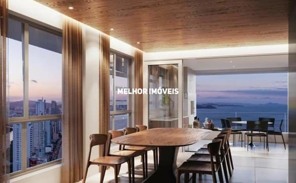 Apartamento com 4 suítes na Quadra Mar em Balneário Camboriú.
