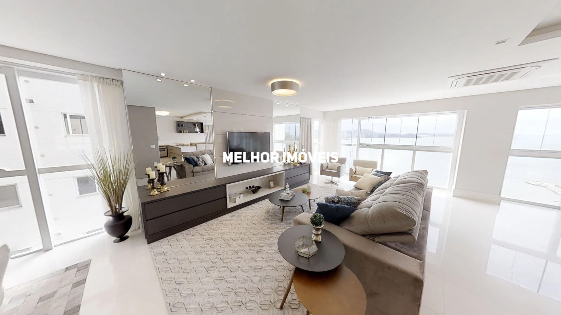 Apartamento Frente Mar à Venda Mobiliado, Decorado e Equipado com 04 Suítes, em uma Região Nobre de Balneário Camboriú -SC