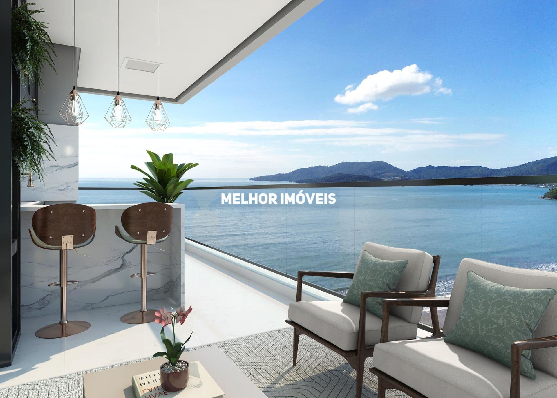 Apartamento à venda no Edifício Santorini Residence em Porto Belo.